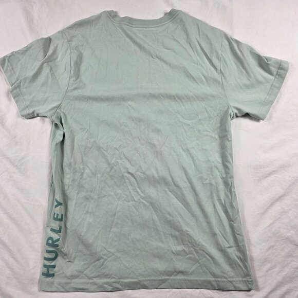 Hurley Mens Size Large Green T Shirt Casual Lightweight Short Sleeve Outdoors - Picture 2 of 8